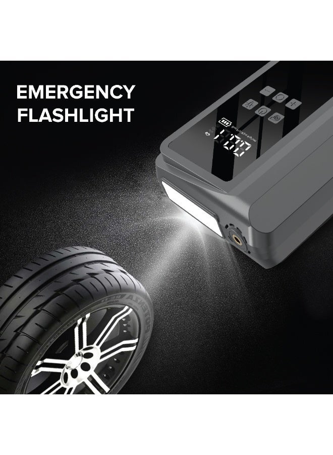 Trands 5-in-1 Jump Starter with Air Compressor R6 - Image 3